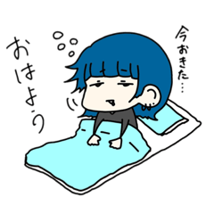 [LINEスタンプ] 無気力はちまゆちゃん