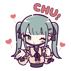 [LINEスタンプ] MANNEQUIN (DECO*27)