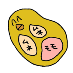 [LINEスタンプ] 作り笑いをするにわとり2