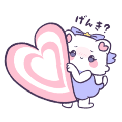 [LINEスタンプ] 優しく気持ちを伝えるしろねこさん