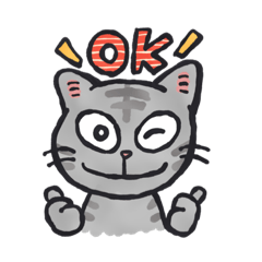 [LINEスタンプ] ねこさん集合スタンプ