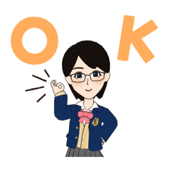 [LINEスタンプ] 女性その1