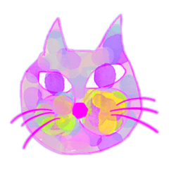 [LINEスタンプ] カラフルネコチャーン3