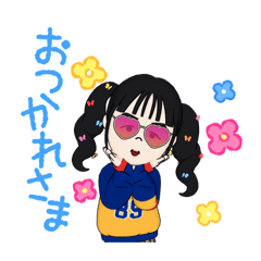 [LINEスタンプ] 少女かな