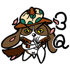 [LINEスタンプ] 犬の卵の兵士-毎日