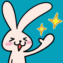 [LINEスタンプ] うささんず - 1