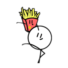 [LINEスタンプ] 棒人間スタンプ 2