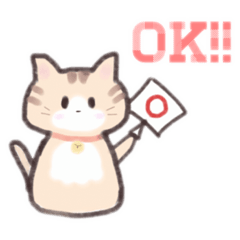 [LINEスタンプ] ふんわり猫の日常スタンプ