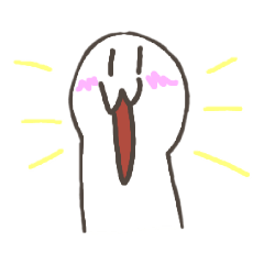 [LINEスタンプ] ふにふにくん LINEスタンプ第1弾！