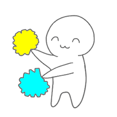 [LINEスタンプ] 丸い人よよ