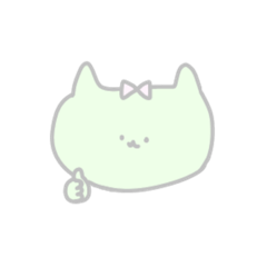 [LINEスタンプ] やわらかいねこ^^