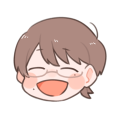 [LINEスタンプ] にっこりはつ吉