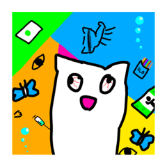 [LINEスタンプ] キマってる猫