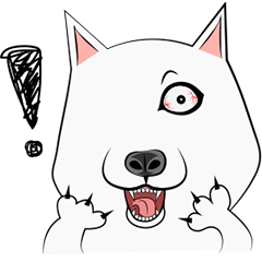 [LINEスタンプ] ペットの犬はラッキーです 2の画像（メイン）