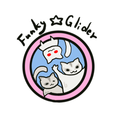 [LINEスタンプ] Funky☆Glider