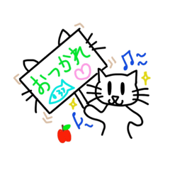 [LINEスタンプ] arkの飼い猫シリーズ01