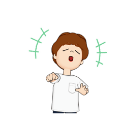 [LINEスタンプ] 俺の顔で俺の中の俺による俺のための俺奴2
