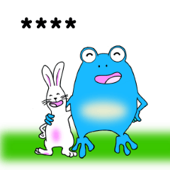 [LINEスタンプ] 名前を入力できるケロ