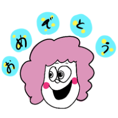 [LINEスタンプ] 毎日使えるカラフルスタンプ/挨拶/女の子