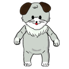 [LINEスタンプ] 迷犬マモル君の愉快なスタンプ