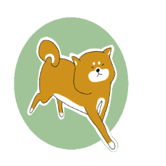 [LINEスタンプ] 柴犬たぬき