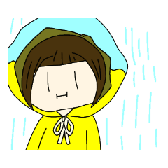 [LINEスタンプ] 小4が作った女の子スタンプ