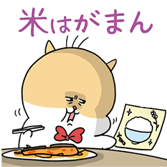 [LINEスタンプ] ぽちゃかわハムスターのんちゃんかっちゃん