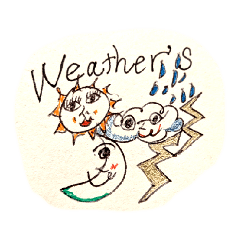 [LINEスタンプ] Cute Weather's