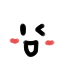 [LINEスタンプ] シンプルな かお