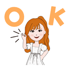 [LINEスタンプ] はい(^^)