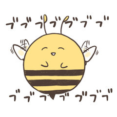 [LINEスタンプ] ぱやぱやみつばち