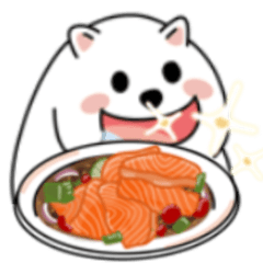 [LINEスタンプ] .........美味しい ........