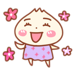 [LINEスタンプ] にくまんぷくちゃん