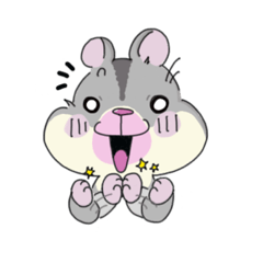 [LINEスタンプ] ハムスターまんじろう