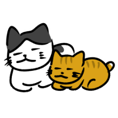 [LINEスタンプ] こめとむぎの日常会話〜こめむぎ第三弾〜