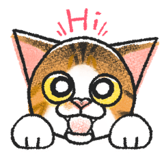 [LINEスタンプ] むぎ と はぎ