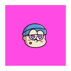 [LINEスタンプ] ryogaのニット君