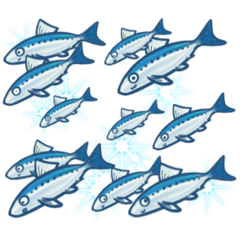 [LINEスタンプ] イワシに言わした