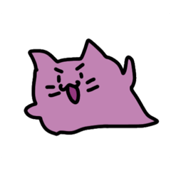 [LINEスタンプ] カラフルねこズの基本スタンプ