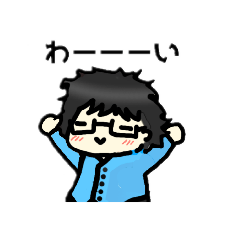 [LINEスタンプ] もじゃ男スタンプ(公式)
