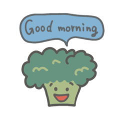 [LINEスタンプ] 野菜と果物 日常英会話