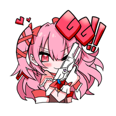 [LINEスタンプ] 魔法少女Vtuber【綺月める】のスタンプの画像（メイン）