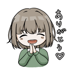 [LINEスタンプ] ー女の子スタンプー