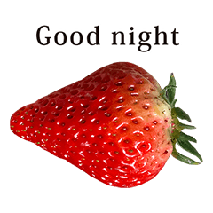 [LINEスタンプ] いちご Strawberry と えいご Englishの画像（メイン）