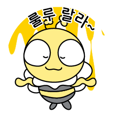 [LINEスタンプ] ふわふわ新入社員蜂