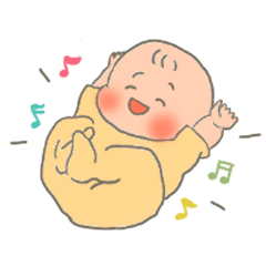 [LINEスタンプ] ふわふわ赤ちゃん・赤子