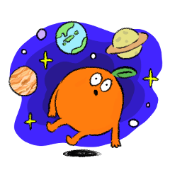[LINEスタンプ] 騒がしいみかん 2