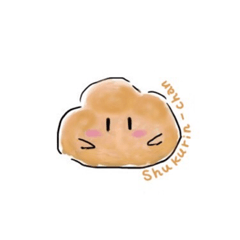 [LINEスタンプ] shukurin-chan