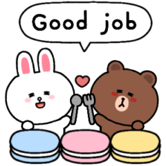 [LINEスタンプ] ◯ブラウンとコニーのかわいいスタンプ◯5