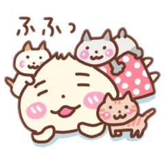 [LINEスタンプ] にくまんぷくちゃん2